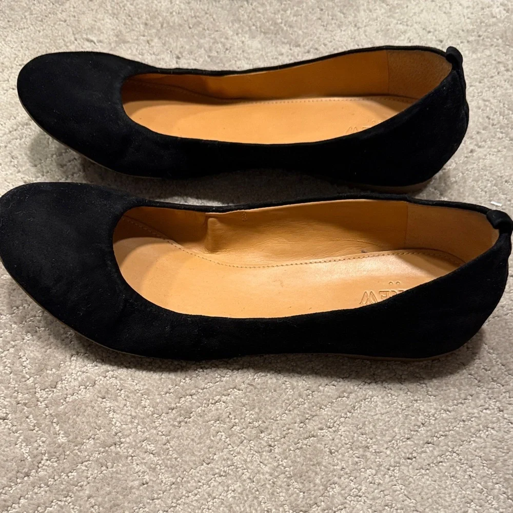 J. Crew Black Suede Ballet Flats - Picture 5 of 6